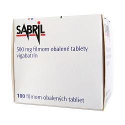 Сабрил (Вигабатрин) таблетки 500мг №100 (100 таблеток) в Саратове и области фото
