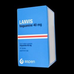 Ланвис (Тиогуанин) таблетки 40мг 25шт в Саратове и области фото